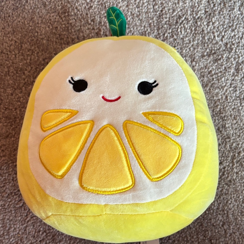 Yellow Lemon Squishmallow